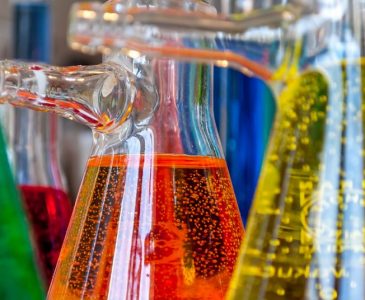 chemistry-colourful-conical-flasks